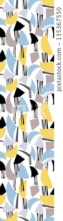 Soft Pastel Floral And Abstract Decorative Pattern Design Collection Soft Pastel Floral And Abstract Decorative Pattern Design Collection 135367550