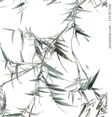 Soft Pastel Floral And Abstract Decorative Pattern Design Collection 135367566