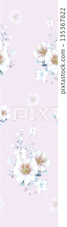 Soft Pastel Floral And Abstract Decorative Pattern Design Collection Soft Pastel Floral And Abstract Decorative Pattern Design Collection 135367822