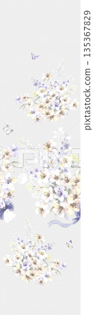 Soft Pastel Floral And Abstract Decorative Pattern Design Collection Soft Pastel Floral And Abstract Decorative Pattern Design Collection 135367829