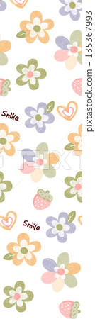 Soft Pastel Floral And Abstract Decorative Pattern Design Collection Soft Pastel Floral And Abstract Decorative Pattern Design Collection 135367993