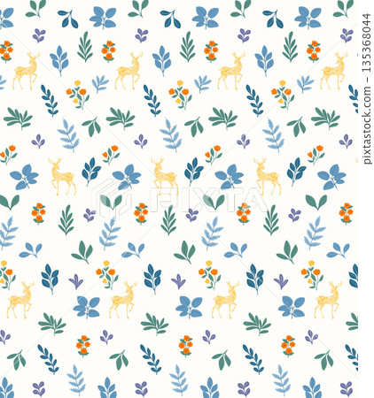Soft Pastel Floral And Abstract Decorative Pattern Design Collection Soft Pastel Floral And Abstract Decorative Pattern Design Collection 135368044