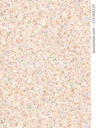 Soft Pastel Floral And Abstract Decorative Pattern Design Collection 135368125