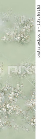 Soft Pastel Floral And Abstract Decorative Pattern Design Collection Soft Pastel Floral And Abstract Decorative Pattern Design Collection 135368162