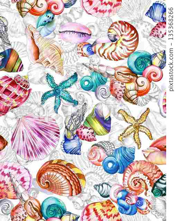 Soft Pastel Floral And Abstract Decorative Pattern Design Collection Soft Pastel Floral And Abstract Decorative Pattern Design Collection 135368266