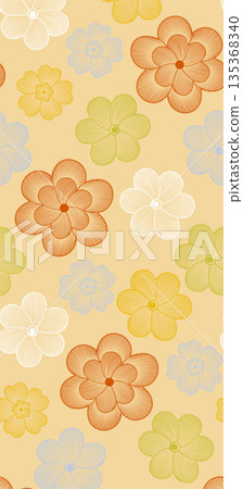 Soft Pastel Floral And Abstract Decorative Pattern Design Collection Soft Pastel Floral And Abstract Decorative Pattern Design Collection 135368340