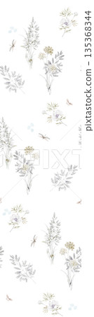 Soft Pastel Floral And Abstract Decorative Pattern Design Collection Soft Pastel Floral And Abstract Decorative Pattern Design Collection 135368344