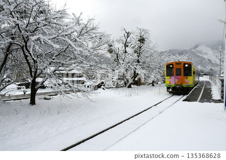 雪中的樽海鐵道 雪中的樽海鐵道 135368628