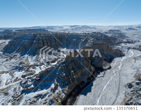 Guge Kingdom Ruins in Tibet, China Guge Kingdom Ruins in Tibet, China 135370651