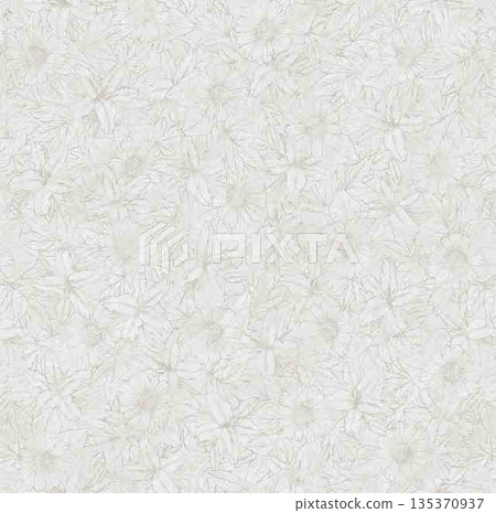 Collection Of Diverse Soft Colored Floral And Decorative Pattern Designs 135370937
