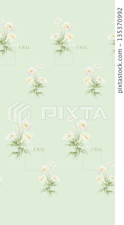 Collection Of Diverse Soft Colored Floral And Decorative Pattern Designs Collection Of Diverse Soft Colored Floral And Decorative Pattern Designs 135370992