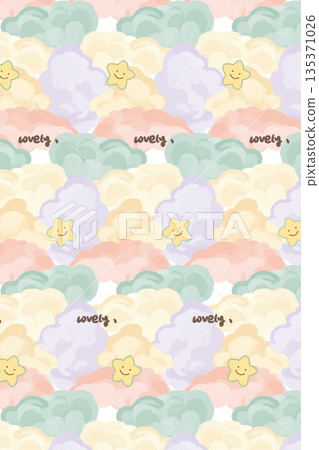 Collection Of Diverse Soft Colored Floral And Decorative Pattern Designs Collection Of Diverse Soft Colored Floral And Decorative Pattern Designs 135371026