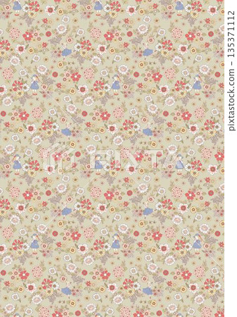 Collection Of Diverse Soft Colored Floral And Decorative Pattern Designs Collection Of Diverse Soft Colored Floral And Decorative Pattern Designs 135371112