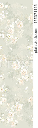 Collection Of Diverse Soft Colored Floral And Decorative Pattern Designs Collection Of Diverse Soft Colored Floral And Decorative Pattern Designs 135371113