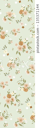Collection Of Diverse Soft Colored Floral And Decorative Pattern Designs Collection Of Diverse Soft Colored Floral And Decorative Pattern Designs 135371144