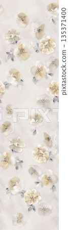Collection Of Diverse Soft Colored Floral And Decorative Pattern Designs 135371400