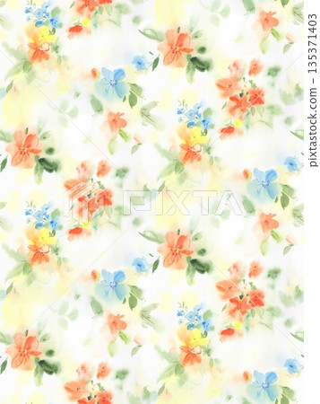 Collection Of Diverse Soft Colored Floral And Decorative Pattern Designs Collection Of Diverse Soft Colored Floral And Decorative Pattern Designs 135371403