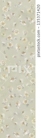 Collection Of Diverse Soft Colored Floral And Decorative Pattern Designs 135371420