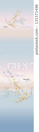 Collection Of Diverse Soft Colored Floral And Decorative Pattern Designs Collection Of Diverse Soft Colored Floral And Decorative Pattern Designs 135371496