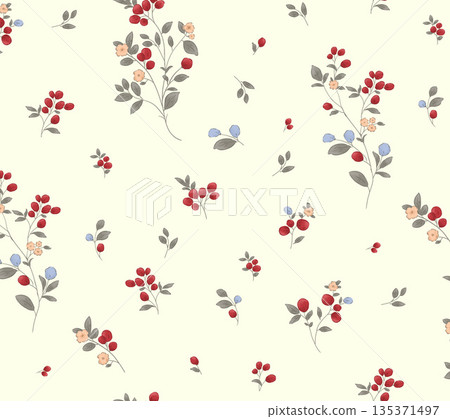 Collection Of Diverse Soft Colored Floral And Decorative Pattern Designs Collection Of Diverse Soft Colored Floral And Decorative Pattern Designs 135371497