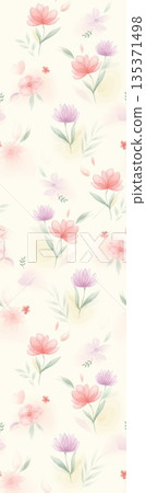 Collection Of Diverse Soft Colored Floral And Decorative Pattern Designs Collection Of Diverse Soft Colored Floral And Decorative Pattern Designs 135371498