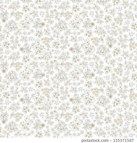 Collection Of Diverse Soft Colored Floral And Decorative Pattern Designs Collection Of Diverse Soft Colored Floral And Decorative Pattern Designs 135371587