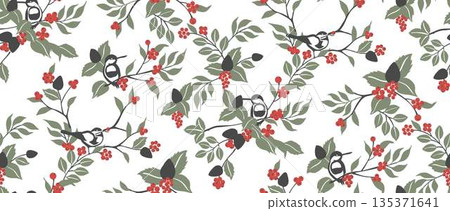 Collection Of Diverse Soft Colored Floral And Decorative Pattern Designs Collection Of Diverse Soft Colored Floral And Decorative Pattern Designs 135371641