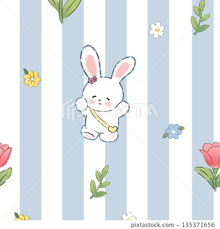Collection Of Diverse Soft Colored Floral And Decorative Pattern Designs 135371656