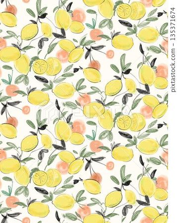 Collection Of Diverse Soft Colored Floral And Decorative Pattern Designs Collection Of Diverse Soft Colored Floral And Decorative Pattern Designs 135371674