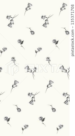 Collection Of Diverse Soft Colored Floral And Decorative Pattern Designs 135371708