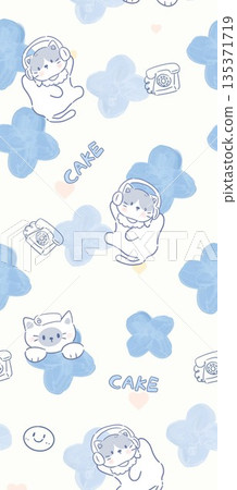 Collection Of Diverse Soft Colored Floral And Decorative Pattern Designs Collection Of Diverse Soft Colored Floral And Decorative Pattern Designs 135371719