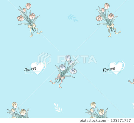 Collection Of Diverse Soft Colored Floral And Decorative Pattern Designs Collection Of Diverse Soft Colored Floral And Decorative Pattern Designs 135371737