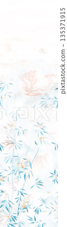 Collection Of Diverse Soft Colored Floral And Decorative Pattern Designs 135371915