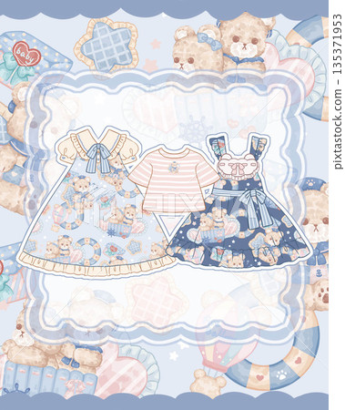 Collection Of Diverse Soft Colored Floral And Decorative Pattern Designs Collection Of Diverse Soft Colored Floral And Decorative Pattern Designs 135371953