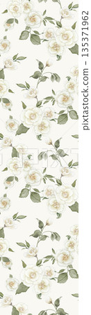 Collection Of Diverse Soft Colored Floral And Decorative Pattern Designs 135371962