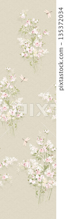 Collection Of Diverse Soft Colored Floral And Decorative Pattern Designs Collection Of Diverse Soft Colored Floral And Decorative Pattern Designs 135372034