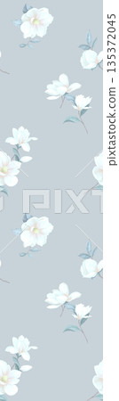 Collection Of Diverse Soft Colored Floral And Decorative Pattern Designs 135372045