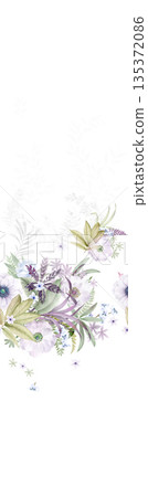 Collection Of Diverse Soft Colored Floral And Decorative Pattern Designs Collection Of Diverse Soft Colored Floral And Decorative Pattern Designs 135372086