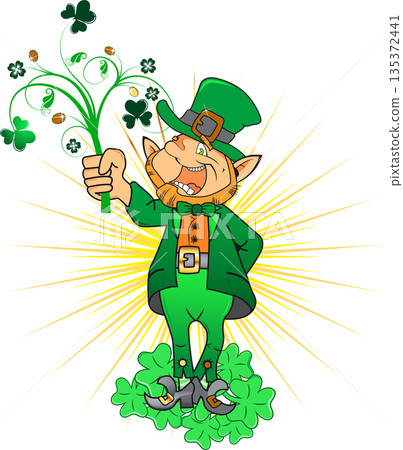 St. Patrick's Day Background 135372441