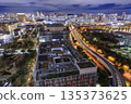 從東京電信中心眺望台場的夜景 135373625