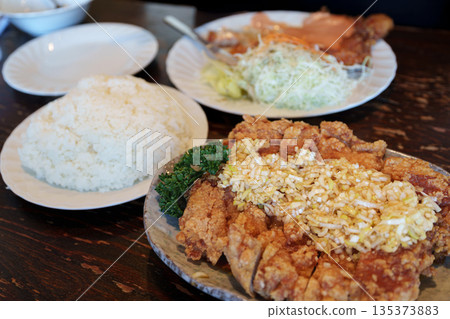Our specialty fried chicken and chicken nanban Our specialty fried chicken and chicken nanban 135373883