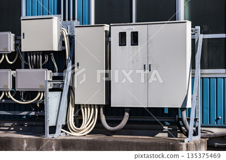 Factory Electrical Equipment Inlet Switchgear 135375469