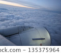 Cloud seen from an airplane 135375964