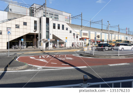 Hashimoto Station South Exit Rotary 135376233