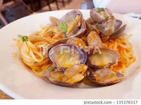 蛤蜊番茄義面 135376317