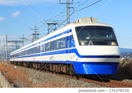 Tobu 200 series express train Ryomo (Calpis color) Tobu 200 series express train Ryomo (Calpis color) 135376538