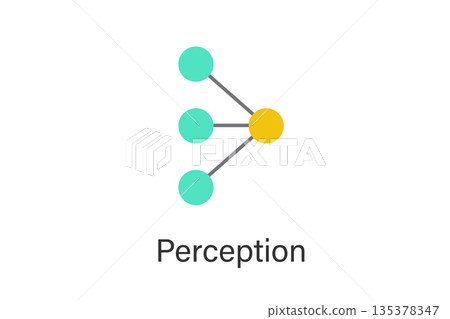 Perception neural network concept illustration showing sensory input, feature extraction and pattern recognition, used in AI vision, speech recognition, robotics and cognitive computing systems. Perception neural network concept illustration showing sensory input, feature extraction and pattern recognition, used in AI vision, speech recognition, robotics and cognitive computing systems. 135378347