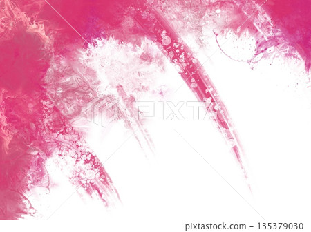 Soft Pink Abstract Paint Flow Background 135379030