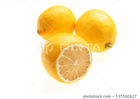 Lemon set isolated on white Lemon set isolated on white 135380827