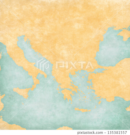 Map of Balkans WITHOUT BORDERS 135381557